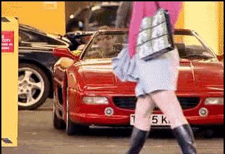 Ferrari F355 Boom Barrier GIF