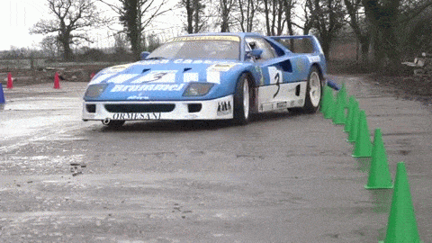 Ferrari F40 Gt Farmkhana GIF