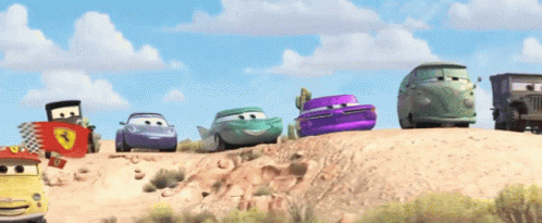 Ferrari Guido Luigi Cars GIF