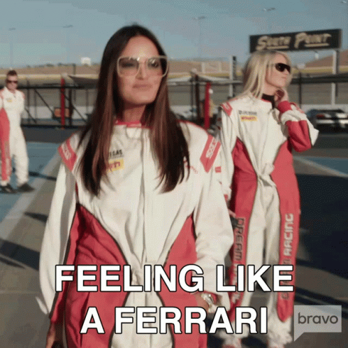 Ferrari Lisa Barlow GIF