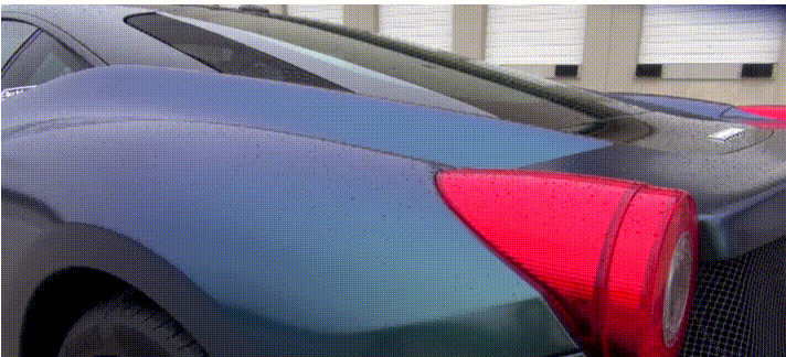 Ferrari Plasti Dipped Car GIF