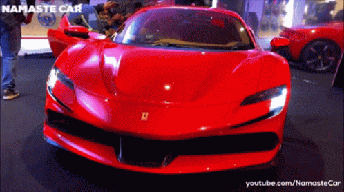 Ferrari Sf90 Stradale Italian V8 GIF