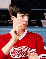 Ferris Bueller Sign Language GIF