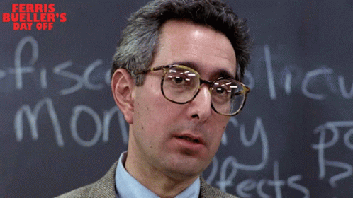Ben Stein Ferris Bueller GIF
