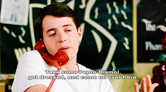 Ferris Bueller Phone Call GIF