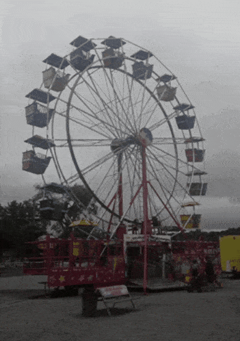 Ferris Wheel Ride Gif GIF