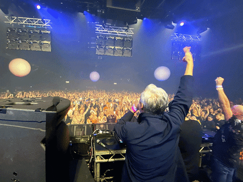 Festive Clockwork Orange Club Concert Party GIF