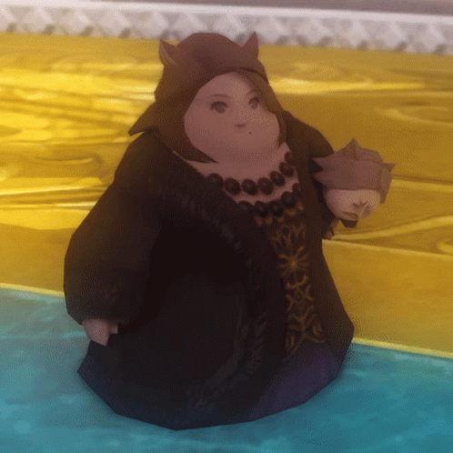 Ffxiv Dulia Chai Snuggle Animation GIF