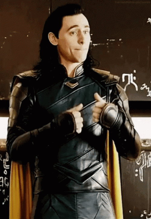 Fictional Character Loki Approve GIF