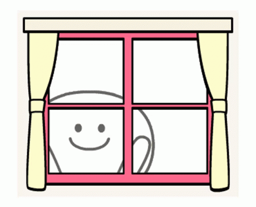 Fictional Character Looking Out The Window GIF