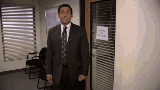 Fictional Character Michael Scott Bow Seriously GIF