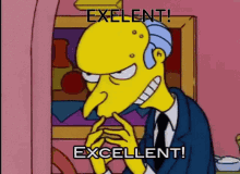 Fictional Character Mr. Burns Excellent Angry GIF