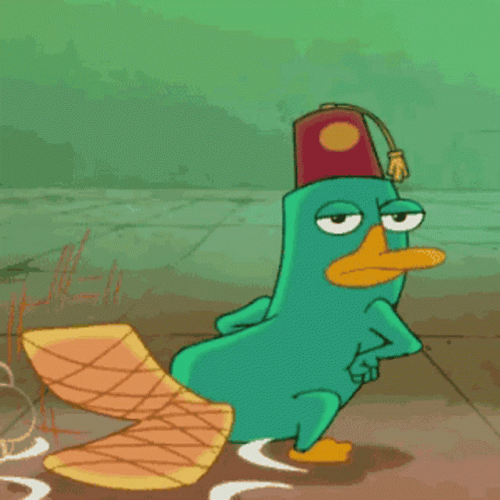 Fictional Character Perry The Platypus Twerking GIF