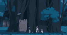 Fictional Character Totoro Growing Treehouse GIF