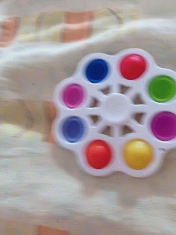 Fidget Toy Pop It Dimple Spinner GIF