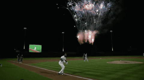 Field Of Dreams Home Run Baseball GIF