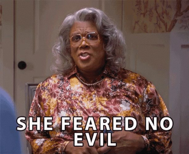 Fierce Madea Feared No Evil GIF