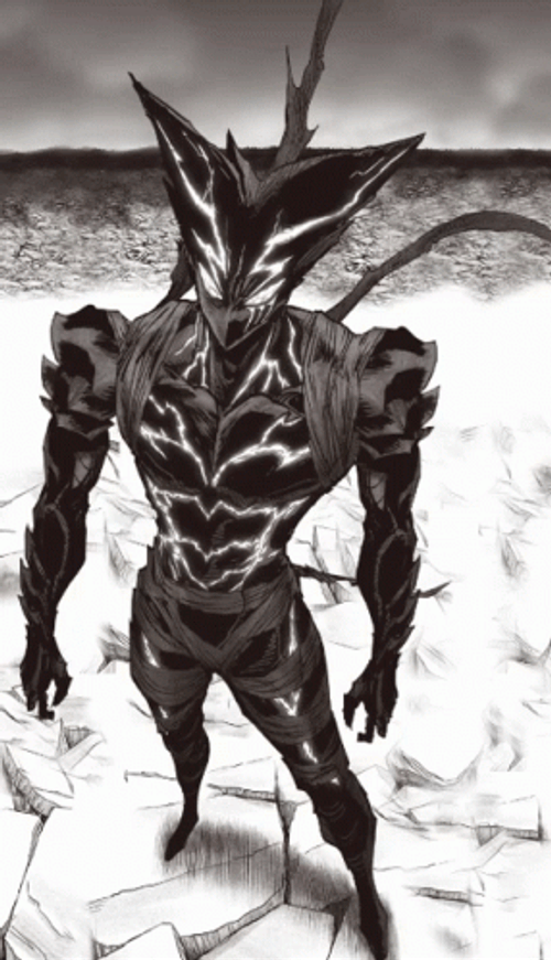 Fierce One Punch Man Garou Art GIF