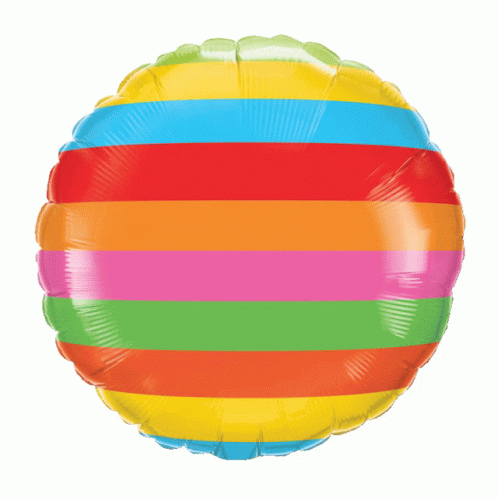 Fiesta Colorful Party Balloon GIF