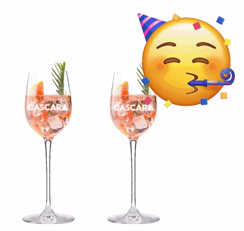 Fiesta Emoji Cheers Drink GIF