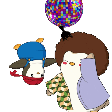 Fiesta Penguin Break Dance GIF