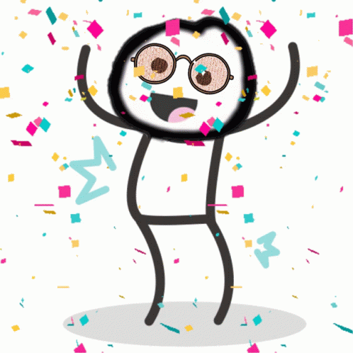 Fiesta Stick Figure Dance GIF