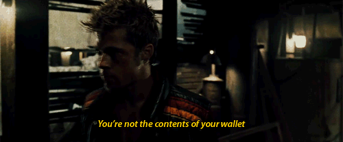 Fight Club Brad Pitt GIF