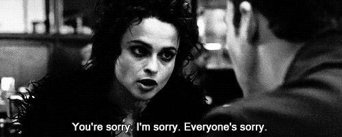 Fight Club Everyone's Sorry GIF