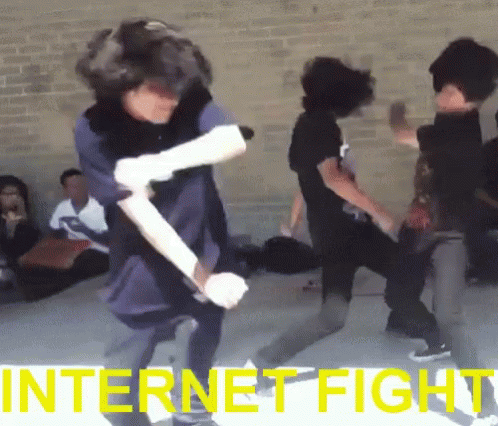 Fight Fight Fight Funny Asian Brawl GIF