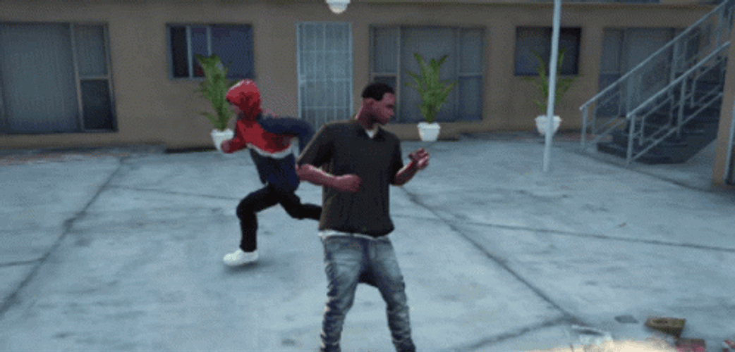 Fight Fight Fight RDR2 Fist Fight Video Game GIF