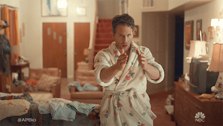 Fight Me Glenn Howerton Karate Chop GIF