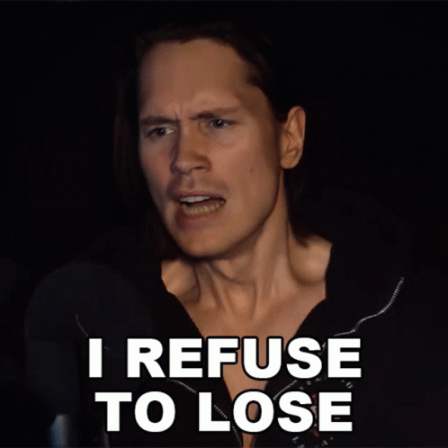 Fight On I Refuse To Lose Streamer GIF