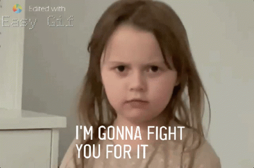 Fight On Sassy Little Girl GIF