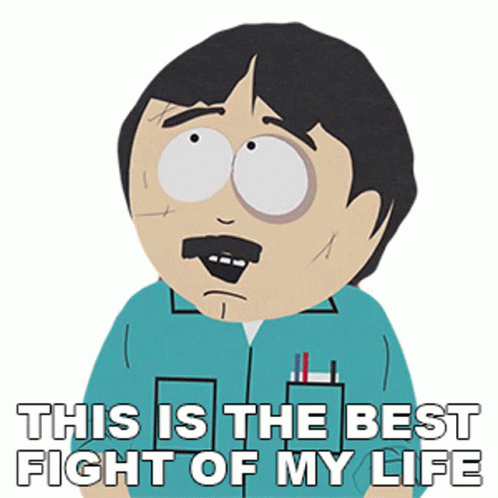Fight On The Best Fight Of My Life South Park GIF