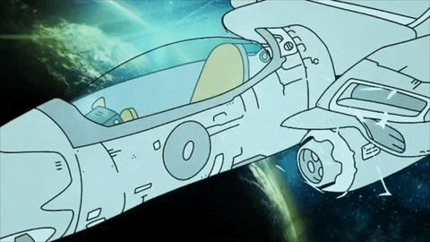 Fighter Jet Animation Of Assembling Transformation GIF
