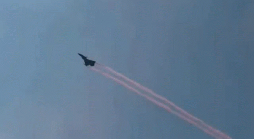 Fighter Jet Cobra Maneuver GIF