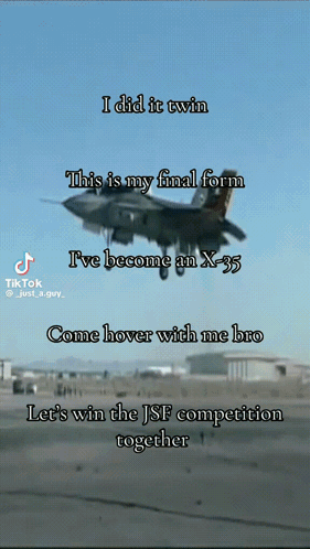 Fighter Jet Flying With I Did It Twin