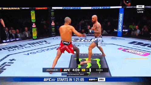 Fighter Laying in Cage With Bud Light