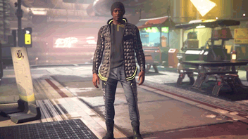 Fighter Standing Straight GIF