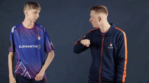 Fighters Showing Respect Peoples Elbow GIF