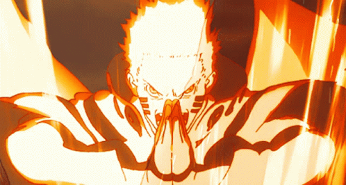 Fighting Naruto Power Up GIF