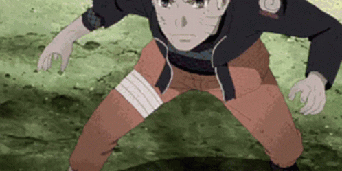Fighting Naruto Six Paths Mode On GIF