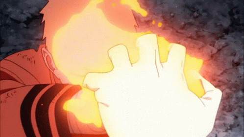Fighting Naruto Six Paths Sage Mode Activated GIF