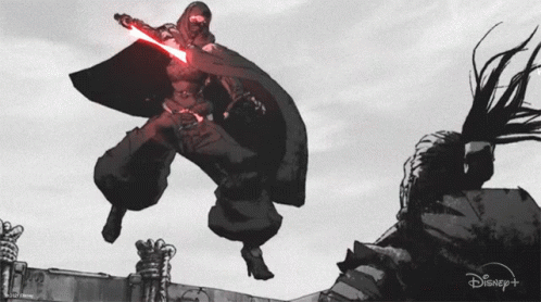 Fighting Star Wars Visions GIF