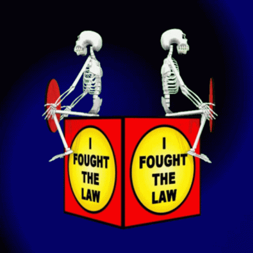 Fighting The Law Is Suicide GIF