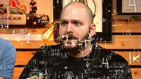 Figure It Out Jeremy Drinks Beer Calculation GIF
