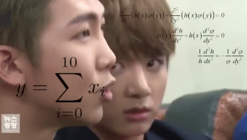 Figure It Out Jungkook Calculation GIF