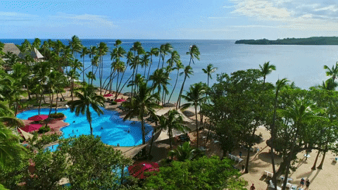 Fiji Resort Summer Getaway GIF