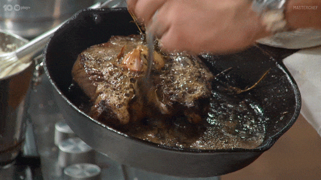 Filet Mignon Sprinkle Of Herbs GIF