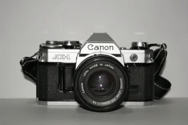 Film Camera Slideshow GIF